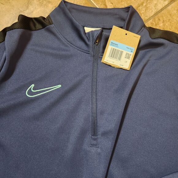 Nike Dri-FIT Academy Women’s Medium Quarter-Zip Long Sleeve Shirt – Unworn - Picture 3 of 9